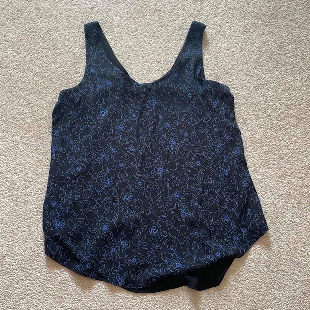 RW&CO crepe print tank